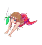 Mermaid doll Momo-chan（個別スタンプ：33）