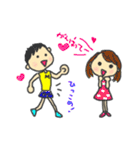 走るメタボくんとダイエット（個別スタンプ：15）