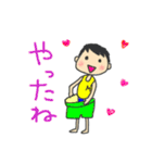 走るメタボくんとダイエット（個別スタンプ：33）