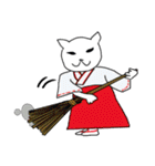 Japanese cats (English)（個別スタンプ：37）