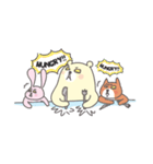 Three Heads Are Better Than One or Two（個別スタンプ：17）