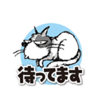 ややグレたネコ（個別スタンプ：21）