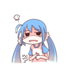 空イロとじ子（個別スタンプ：9）