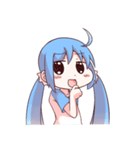 空イロとじ子（個別スタンプ：11）