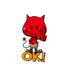 Little bit Red（個別スタンプ：1）