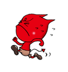 Little bit Red（個別スタンプ：3）