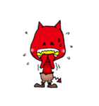 Little bit Red（個別スタンプ：5）