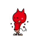 Little bit Red（個別スタンプ：8）