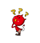 Little bit Red（個別スタンプ：14）