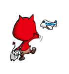 Little bit Red（個別スタンプ：16）