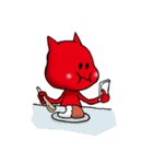 Little bit Red（個別スタンプ：25）