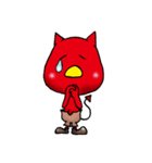 Little bit Red（個別スタンプ：32）
