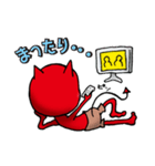 Little bit Red（個別スタンプ：38）