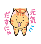 しっぽ＋ねこ（個別スタンプ：23）