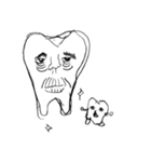 BE A GOOD TOOTH！！（個別スタンプ：7）