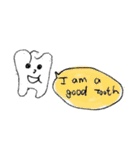 BE A GOOD TOOTH！！（個別スタンプ：10）