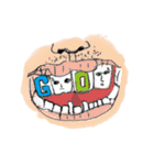 BE A GOOD TOOTH！！（個別スタンプ：24）