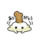 とろろスライム（個別スタンプ：3）