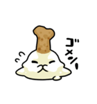 とろろスライム（個別スタンプ：4）