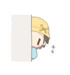 帽子だいすきちゃん（個別スタンプ：3）