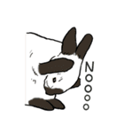 うさぎのしぐさ図鑑（英語版）（個別スタンプ：21）