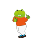 A frog（個別スタンプ：2）