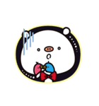 【韓国語】あんにょんクマくん（個別スタンプ：21）