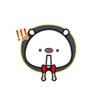 【韓国語】あんにょんクマくん（個別スタンプ：30）