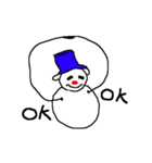 雪人(ゆきんちゅ)（個別スタンプ：25）