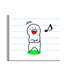 授業中に落書きしてちゃいけないんだからね（個別スタンプ：2）