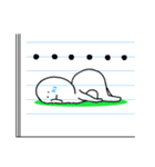授業中に落書きしてちゃいけないんだからね（個別スタンプ：24）
