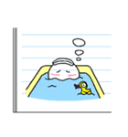 授業中に落書きしてちゃいけないんだからね（個別スタンプ：25）