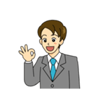 ぼくサラリーマン（個別スタンプ：1）