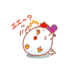 鶏玉 ＆ 豚玉（個別スタンプ：7）