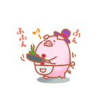 鶏玉 ＆ 豚玉（個別スタンプ：25）