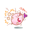 鶏玉 ＆ 豚玉（個別スタンプ：35）