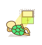 Little Turtle kame カメ（個別スタンプ：21）