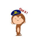 Sarunosuke(monkey)（個別スタンプ：13）