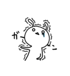 気弱なうさぎ ビリー（個別スタンプ：3）