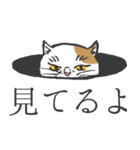 浮世絵風（？）ねこ（個別スタンプ：9）