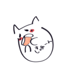 顔だけ動物（個別スタンプ：5）