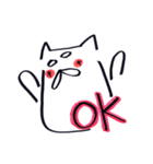 顔だけ動物（個別スタンプ：10）