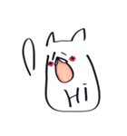 顔だけ動物（個別スタンプ：20）