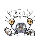 聞き役ひつじさん（個別スタンプ：15）