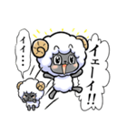 聞き役ひつじさん（個別スタンプ：39）