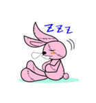 やさぐれ！「うさ丸」 こんにちわだっ！！（個別スタンプ：4）