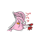 やさぐれ！「うさ丸」 こんにちわだっ！！（個別スタンプ：24）