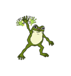 蛙の日常（個別スタンプ：35）
