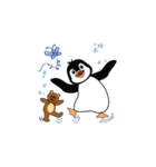 Penguin Pon-Pon（個別スタンプ：8）