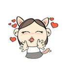 Nu Meaw is back（個別スタンプ：34）